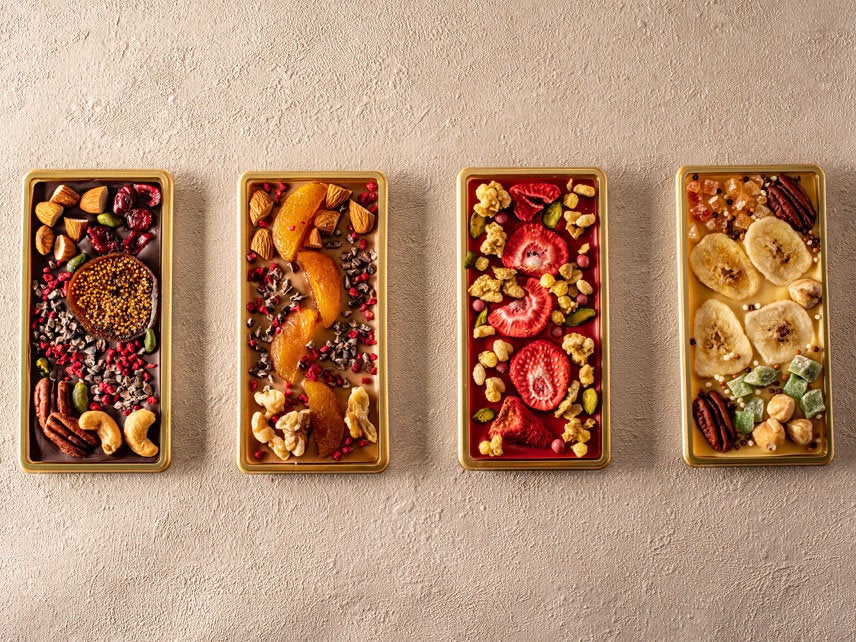 マンディアン（左からノワール／アーモンド／フレーズ／パッション）