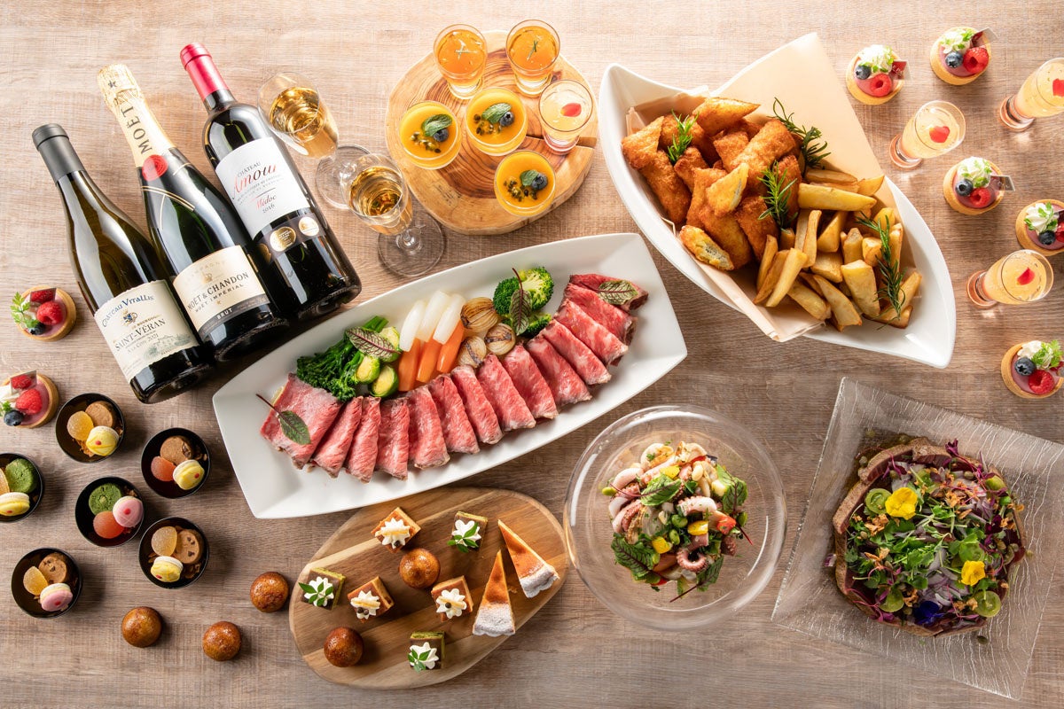 ワイン&ビアガーデンプラン（イメージ）