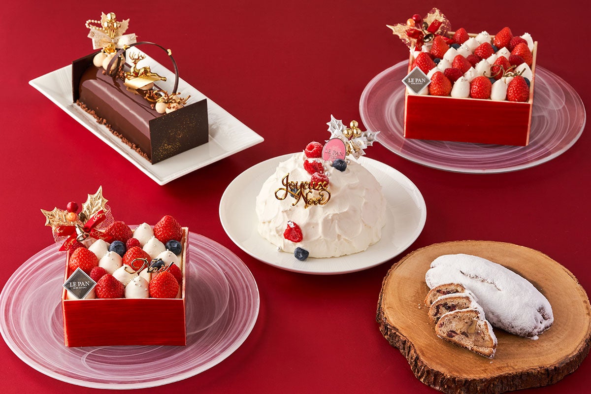 大阪の夜を甘く彩る サンタとブッシュドノエル。パティシエがデザインした2つのクリスマスケーキがお部屋で楽しめるクリスマスの宿泊プランを販売!