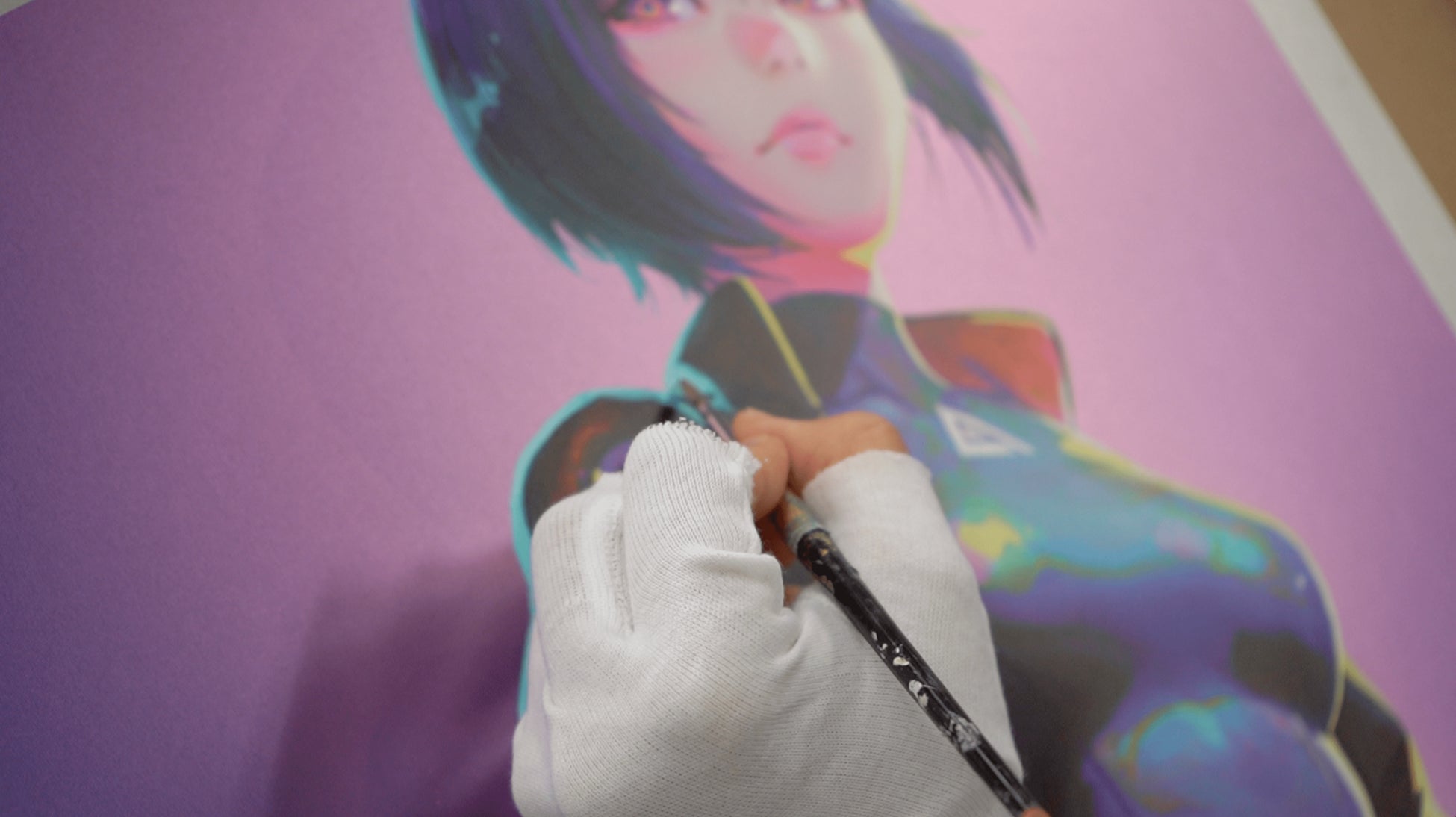 攻殻機動隊 SAC2045 版画 ファン待望】攻殻機動隊 SAC_2045 版画販売会「The Art Of Ghost