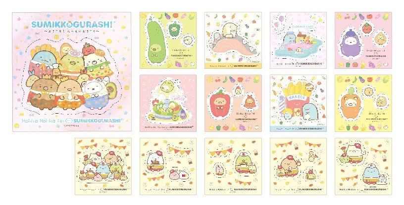 ほっかほっか亭限定品すみっコぐらし すみっコぐらし × ほっかほっか亭 10月下旬よりステッカー
