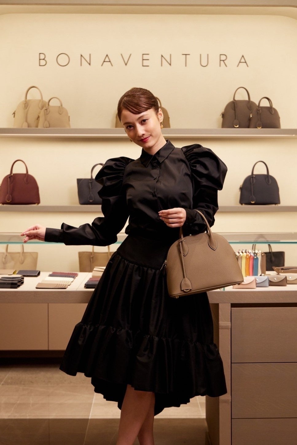 ボナベンチュラが銀座フラッグシップストアのオープニングイベントを