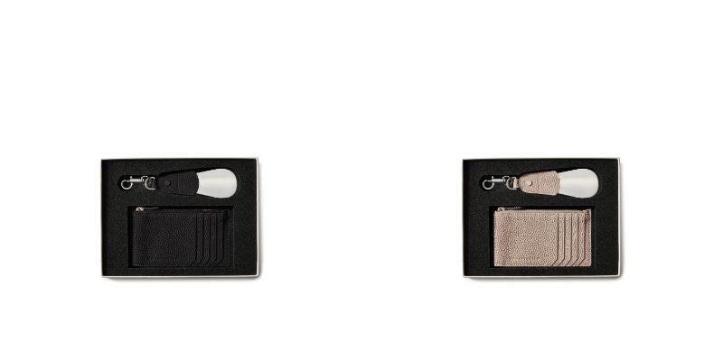 クリスマス ギフト ボックス (For Men)ミニジップウォレット、シューホーン