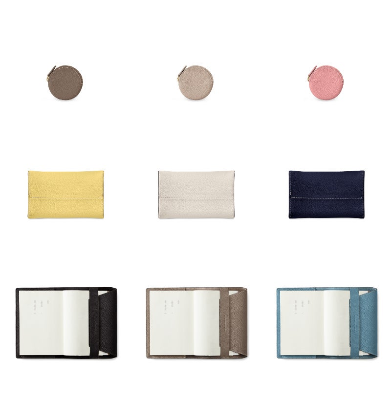 ラウンドコインケース、ティッシュケース、アジャスタブル ブックカバー