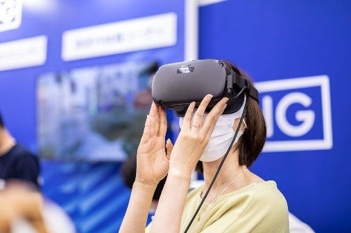 VR体験の様子