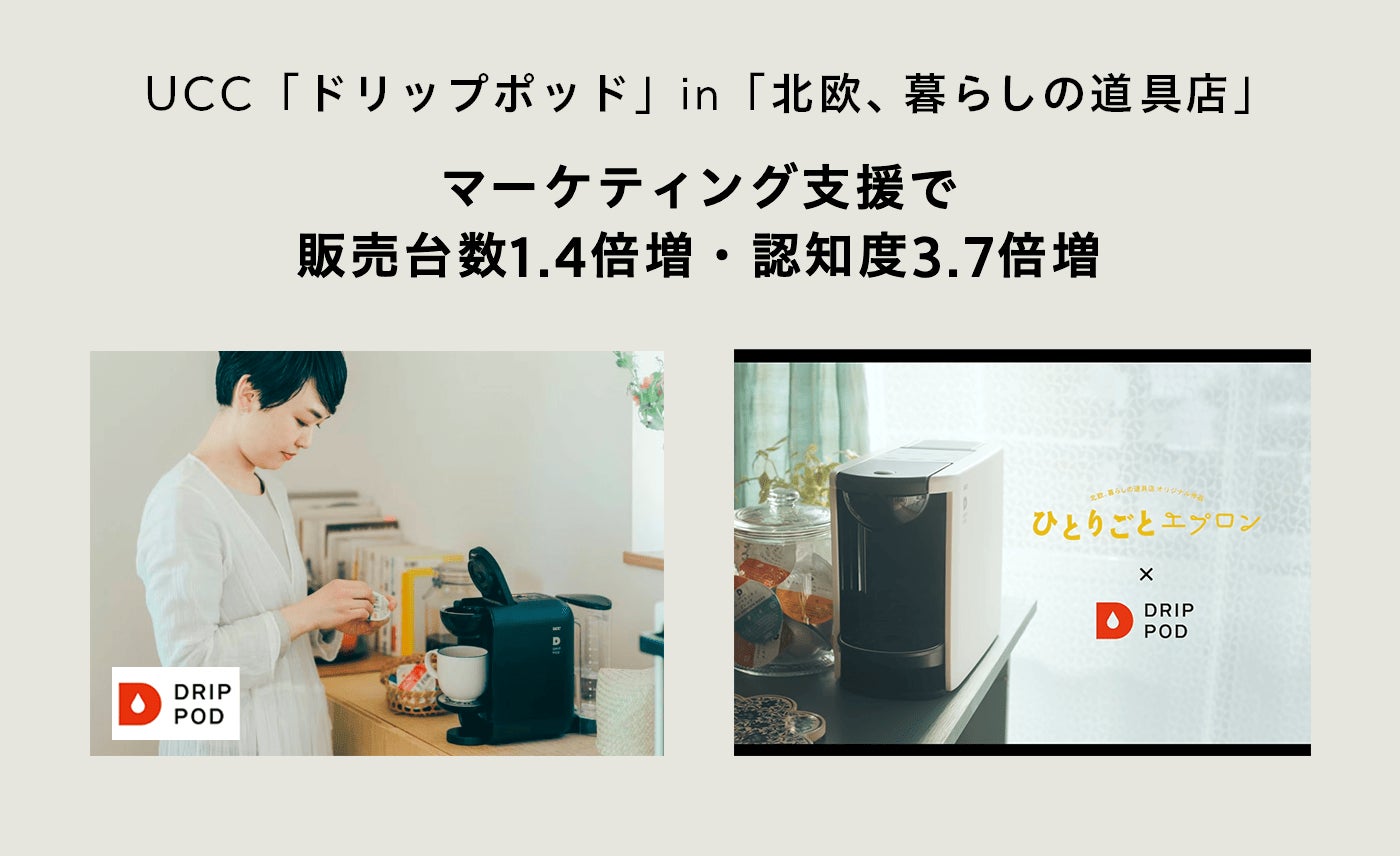 北欧、暮らしの道具店」、UCC上島珈琲株式会社をマーケティング支援 北欧、暮らしの道具店」、UCC上島珈琲株式会社をマーケティング支援