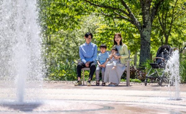 ナチュラルガーデン内 クッタラ噴水 イメージ