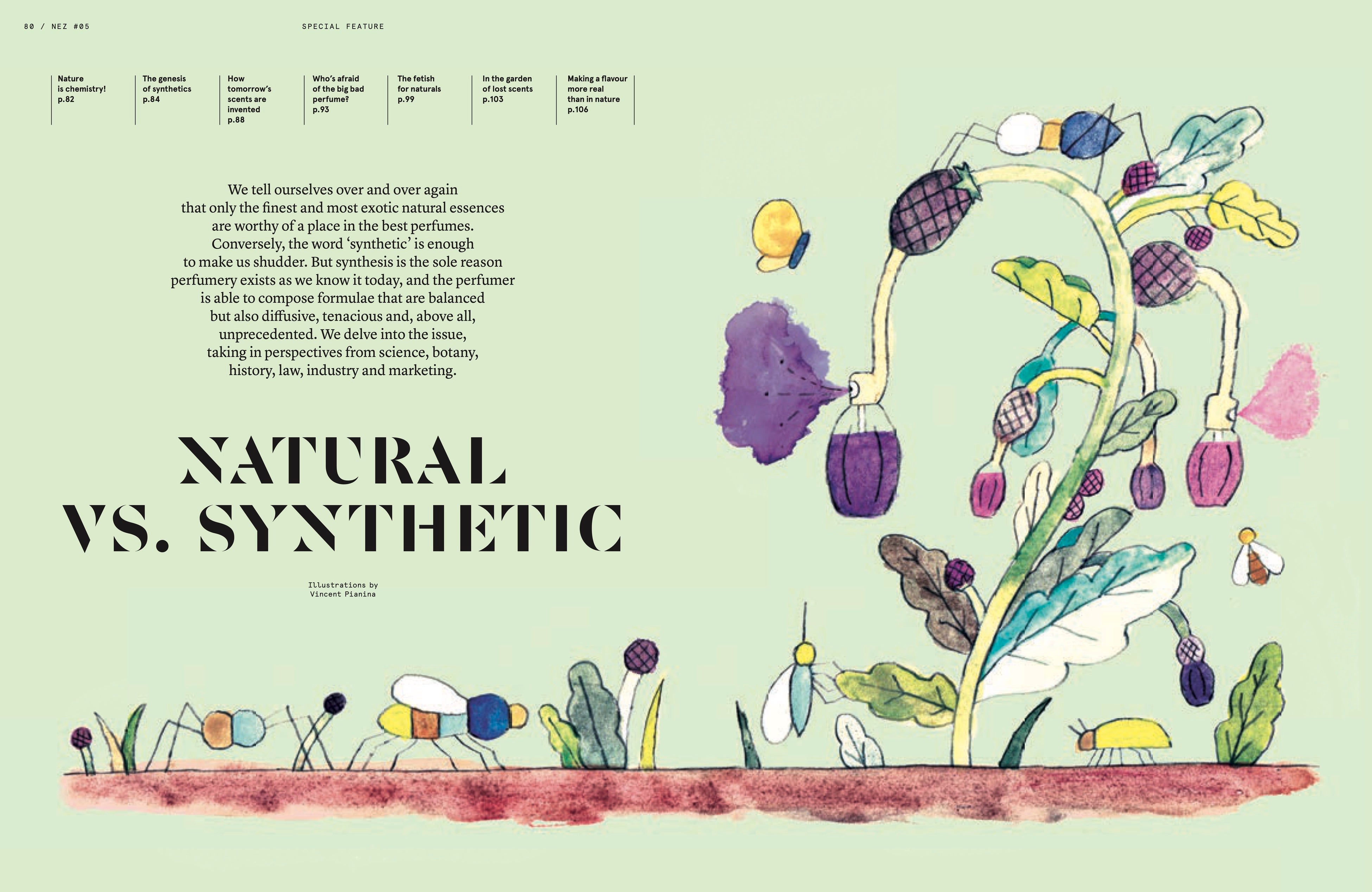 Nez「NATURAL VS. SYNTHETIC｜天然と合成」