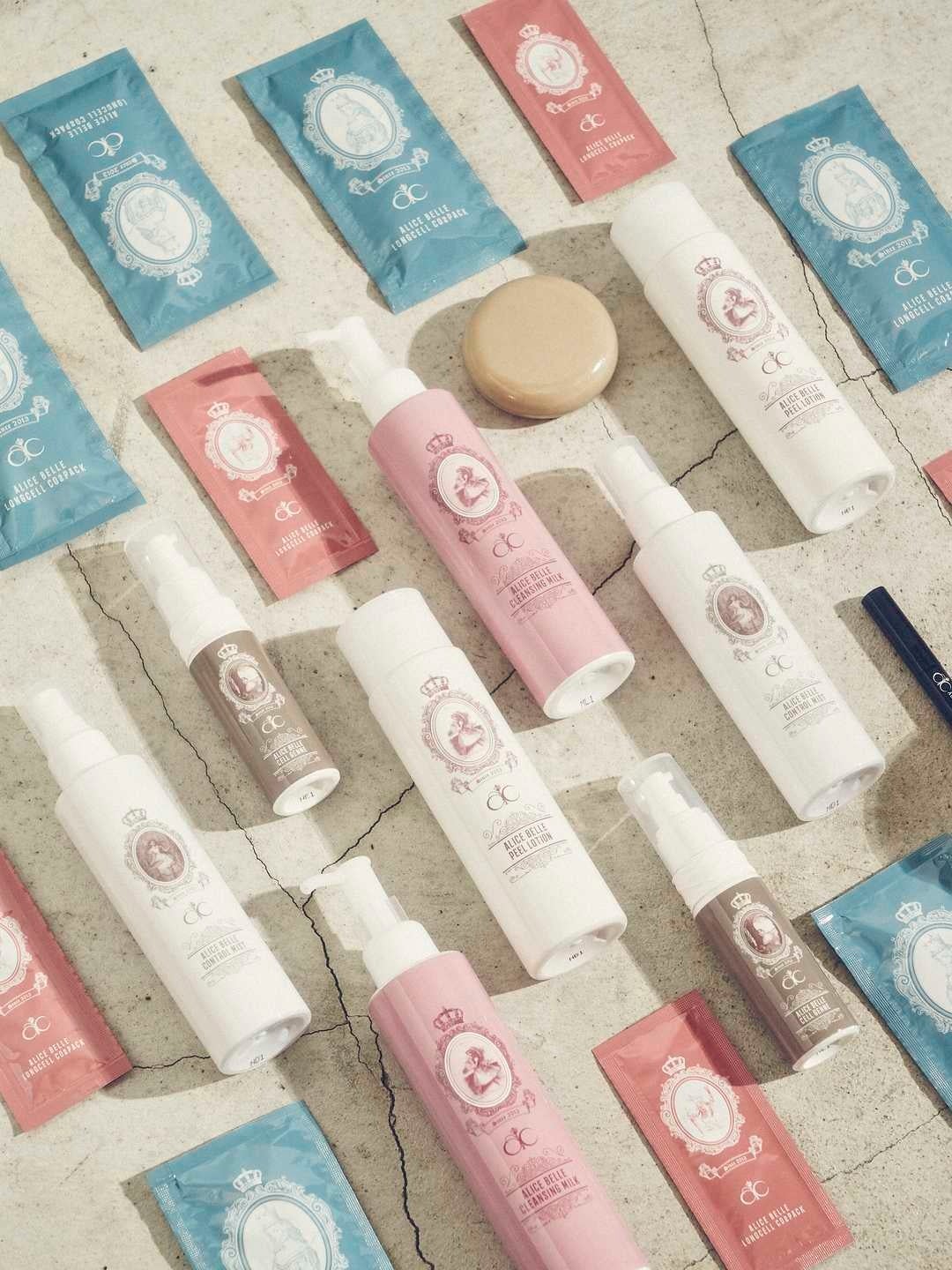 金子國義氏のイラストでアーユルベーダハーブやヒト幹細胞培養液の本格派『ALICE BELLE』