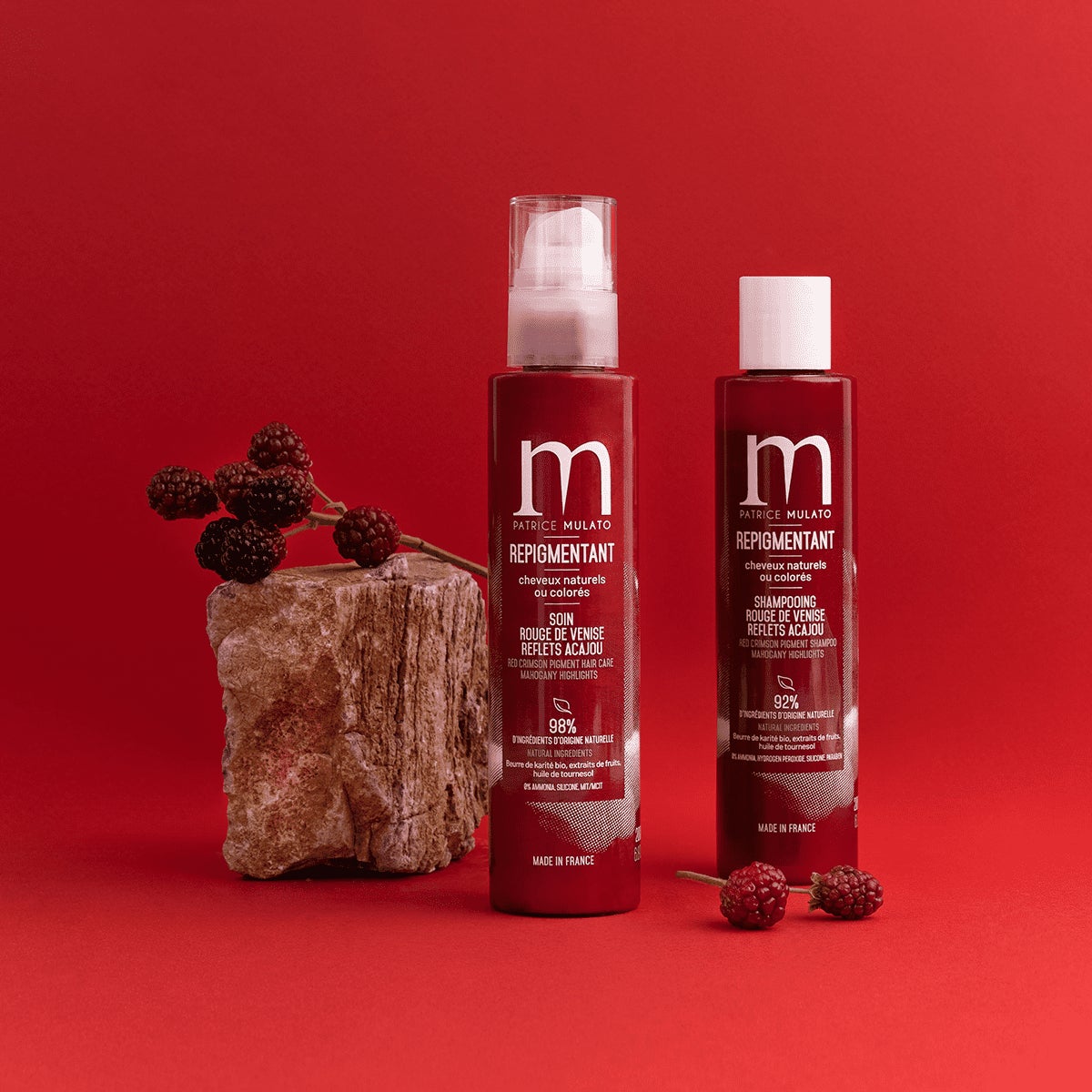 フランスのヴィーガンのヘアカラー『PATRICE MULATO』