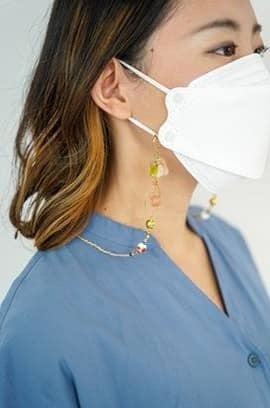 ハンドメイドのマスクストラップ「punana 」