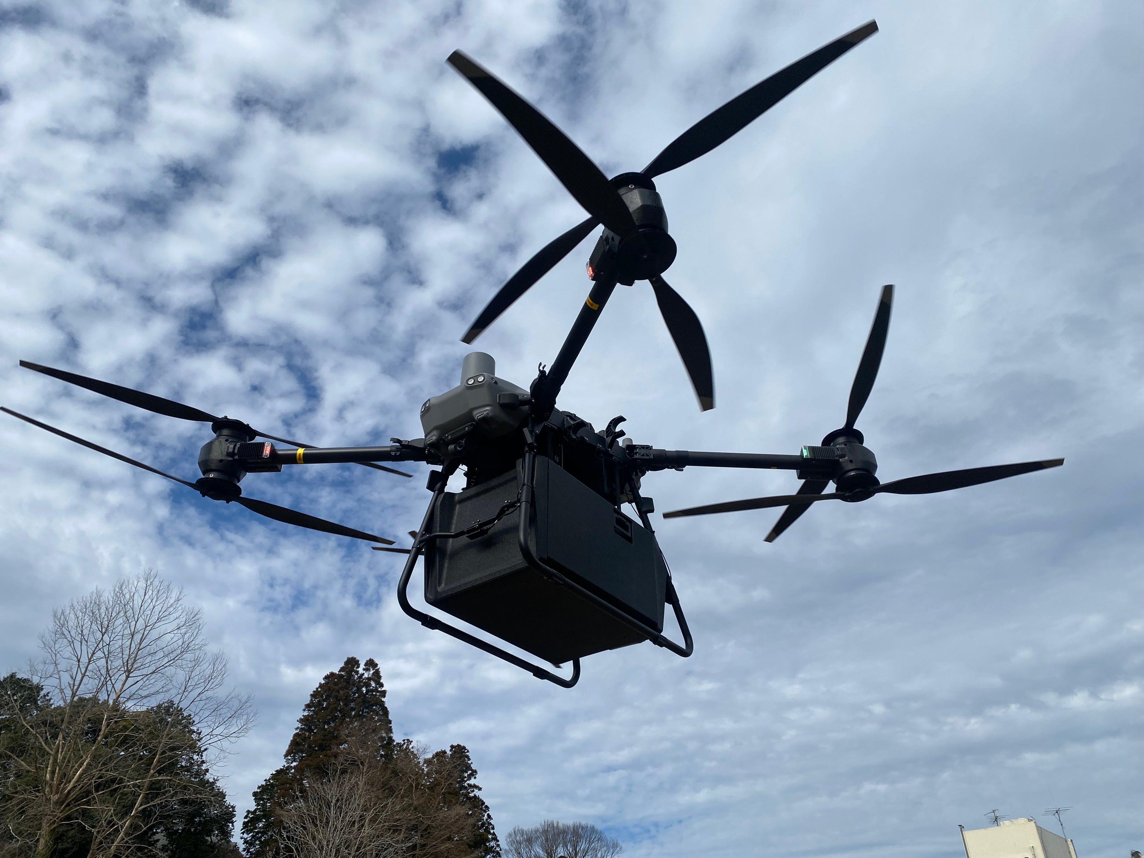 機体デモ飛行イメージ