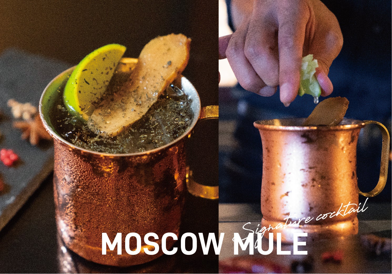 15種類のスパイスを使用した、渾身のモスコミュール