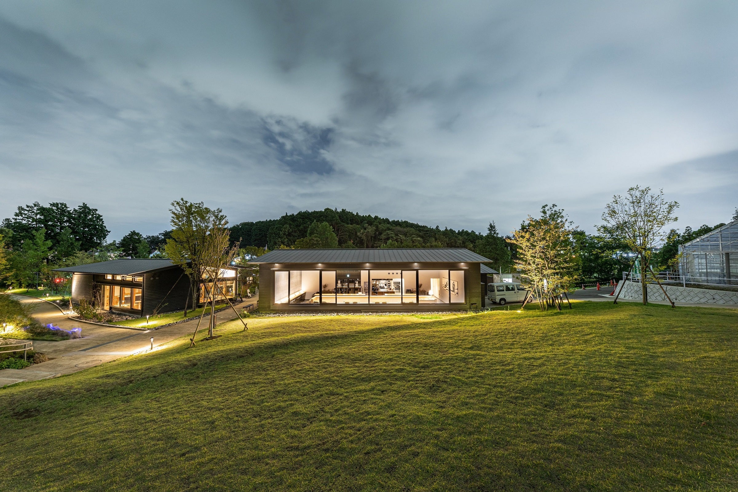 自然豊かな公園