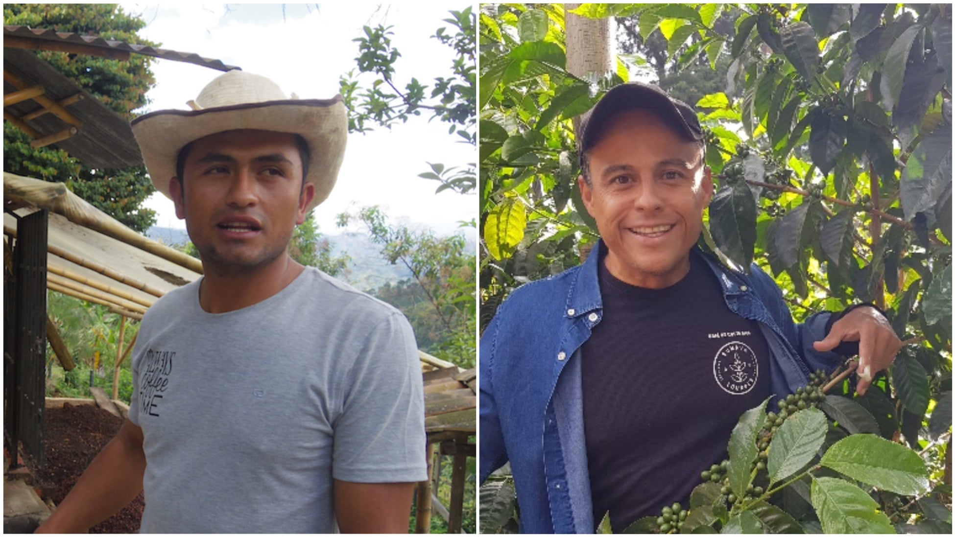 写真左:オスカー・エルナンデスさん(コロンビア)     写真右:フランシスコ・メナさん(コスタリカ)