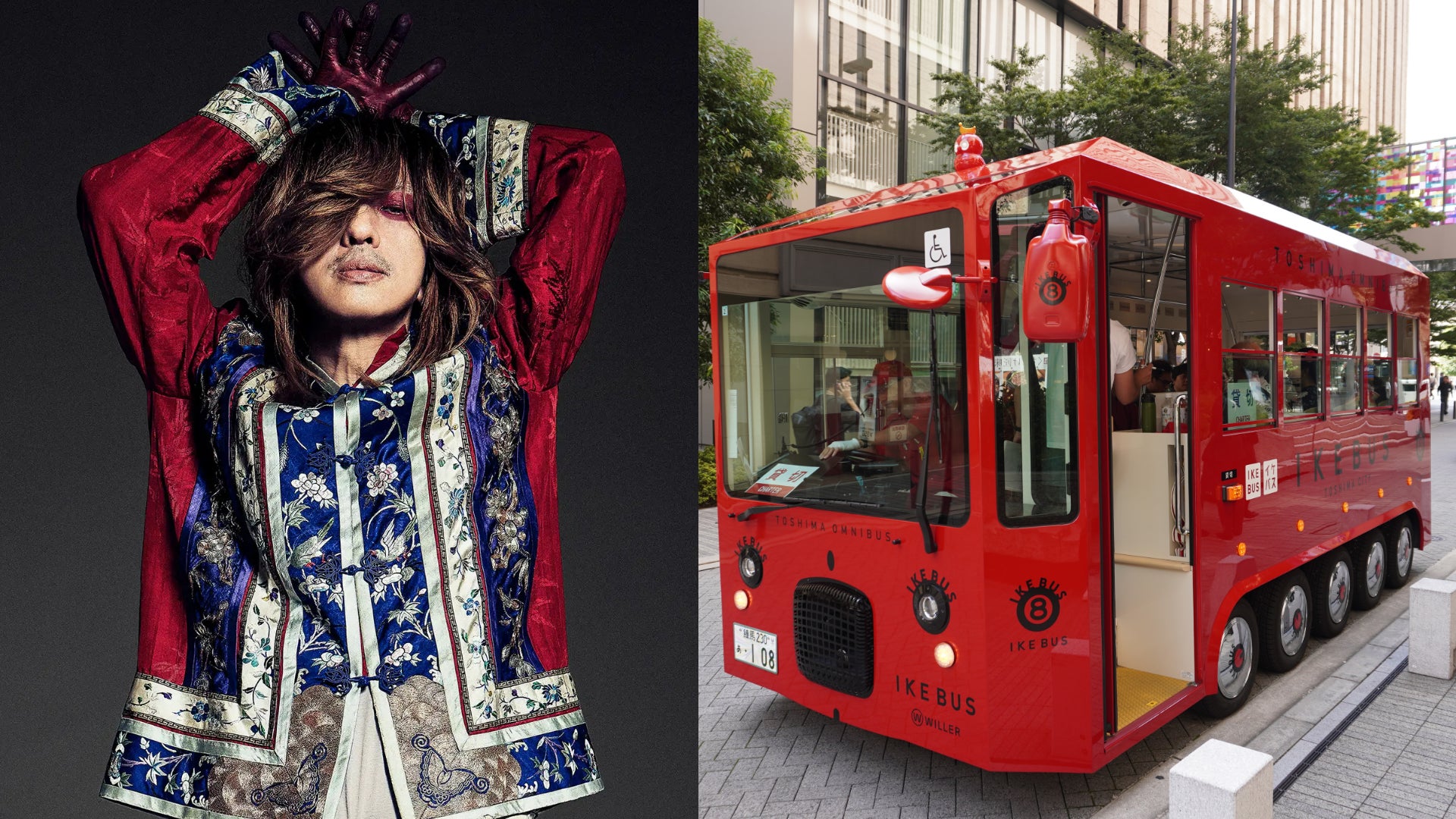 清春「忘却の空」が池袋を走る――10月15日からIKEBUSで特別放送 清春「忘却の空」が池袋を走る――10月15日からIKEBUSで特別放送