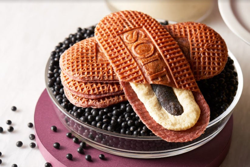 〈S0LES GAUFRETTE〉もっちりバターゴーフレットあんバター　（１枚入）　税込３５０円