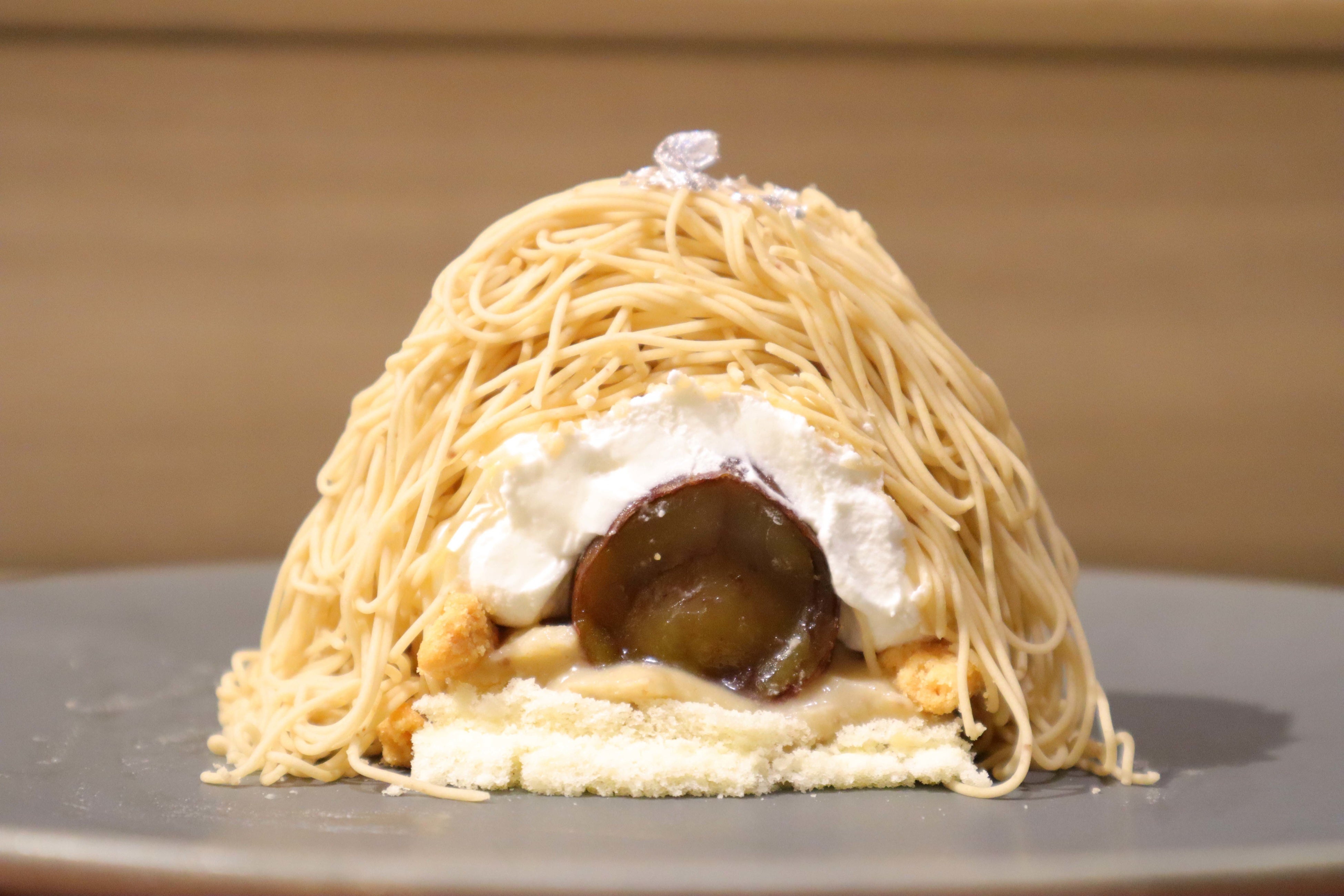 〈和栗茶屋　眞津留〉眞津留モンブラン　（１個）　税込１,５００円