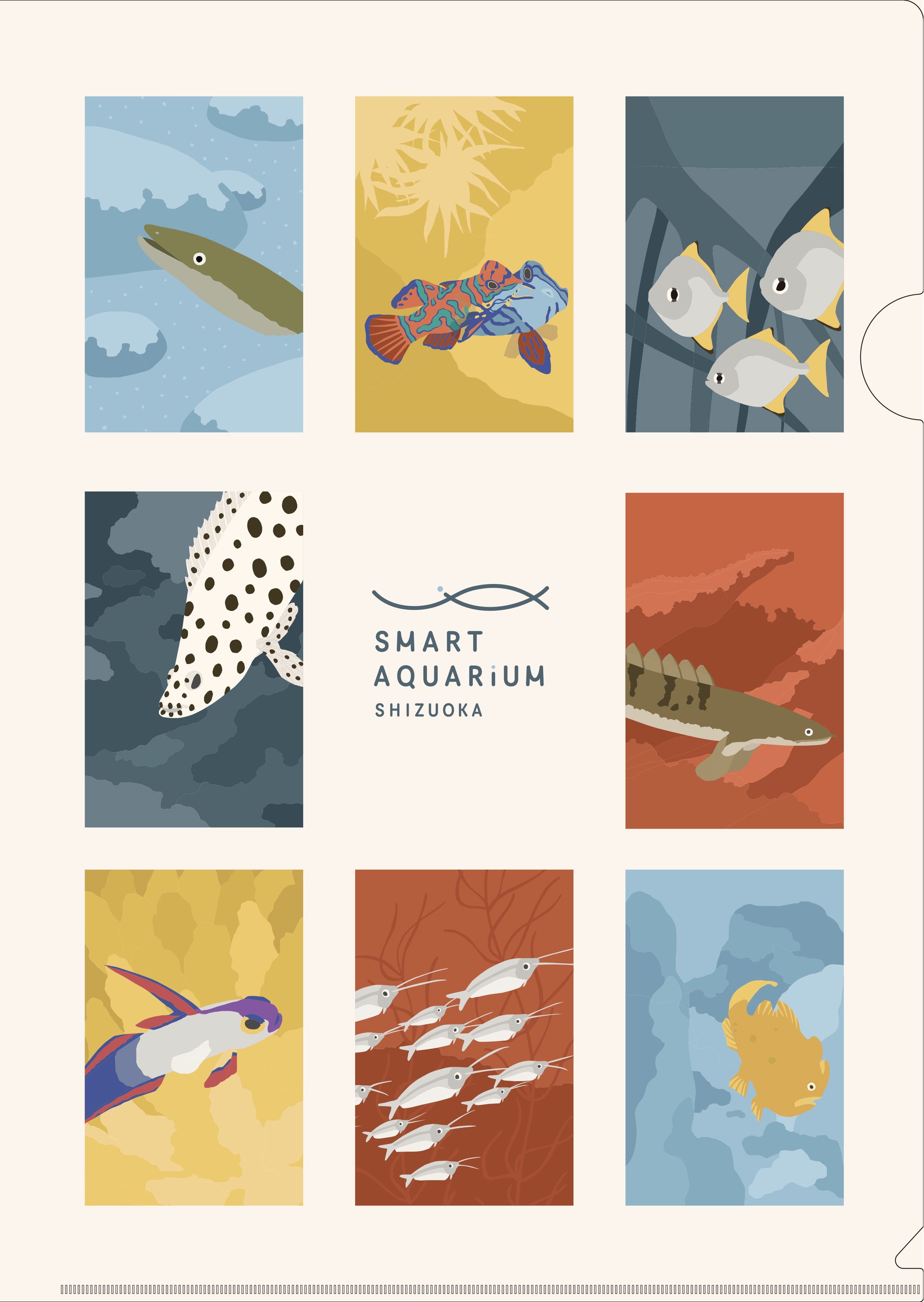 スマートアクアリウム静岡オリジナルクリアファイル