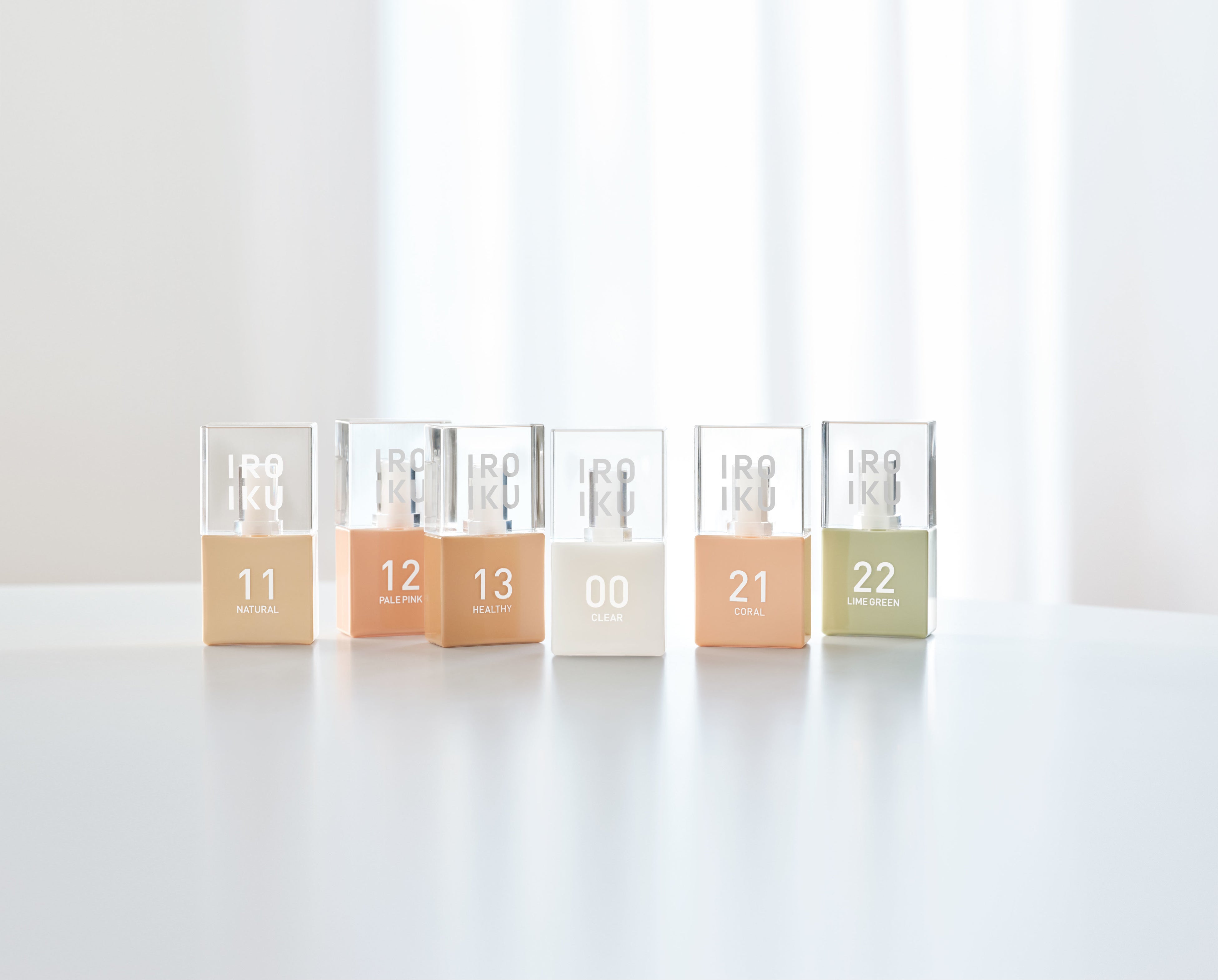 IROIKU／イロイク　  人が本来持つ多様な肌の色を大切にした「色づき美容液」は角質層まで浸透し、うるおいが長時間持続。ジェンダーフリーの新しい美容スタイルを提供。