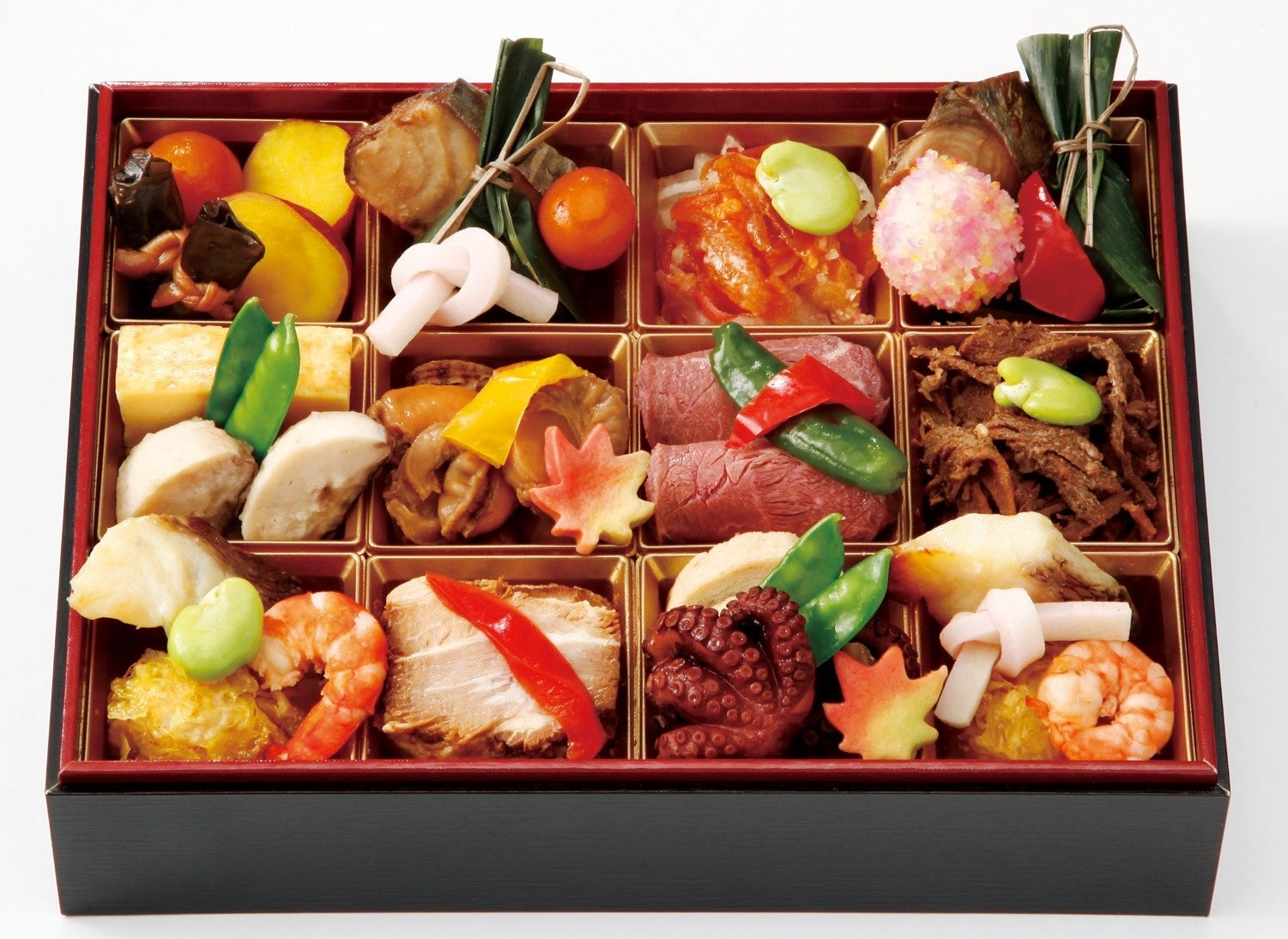 もてなし料理膳 税込 10,800 円 （19.5×25.7×5.3cm2 人用）