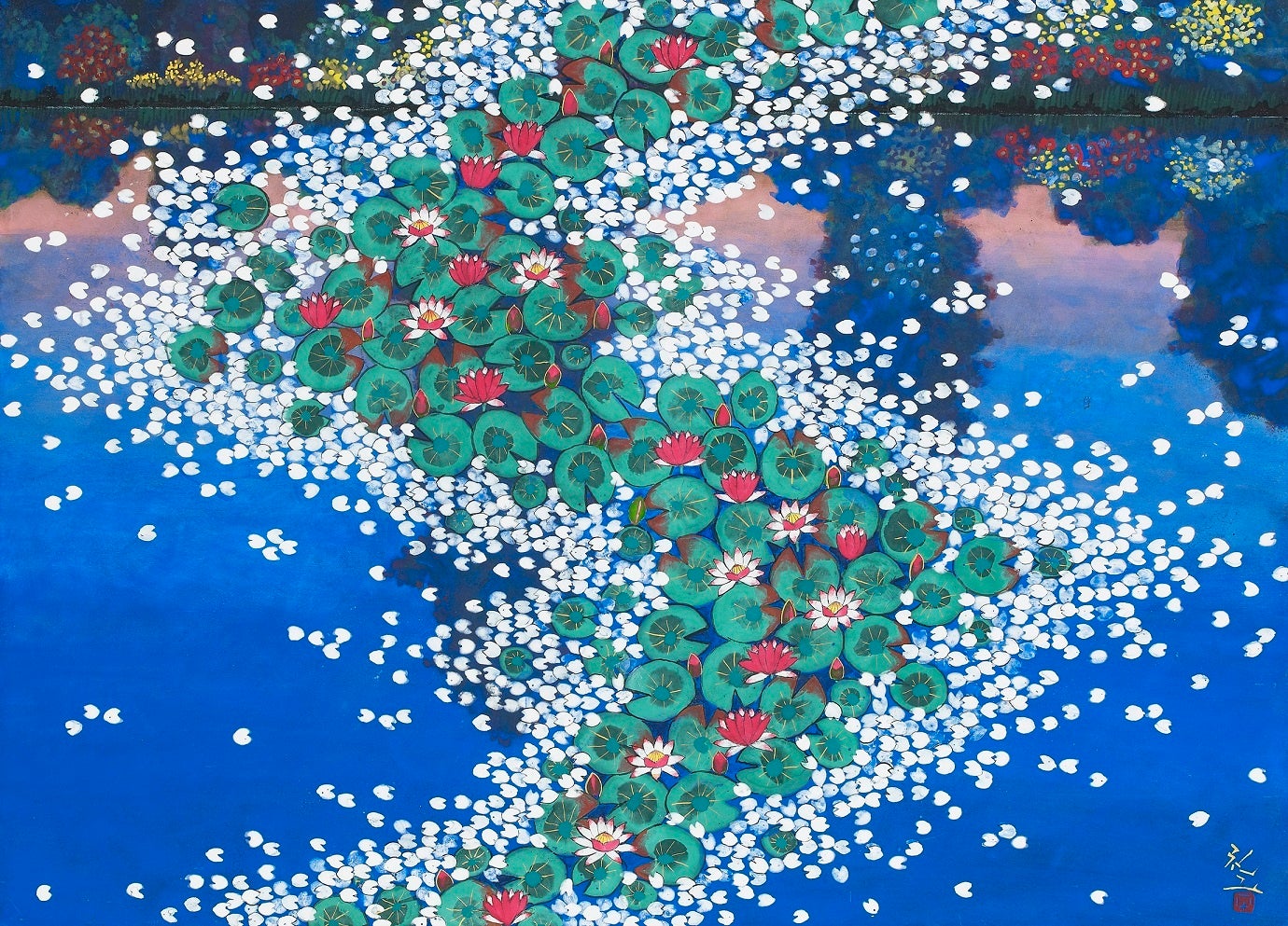 フランス芸術文化勲章・シュヴァリエ受勲記念 平松礼二展」 大丸心斎橋