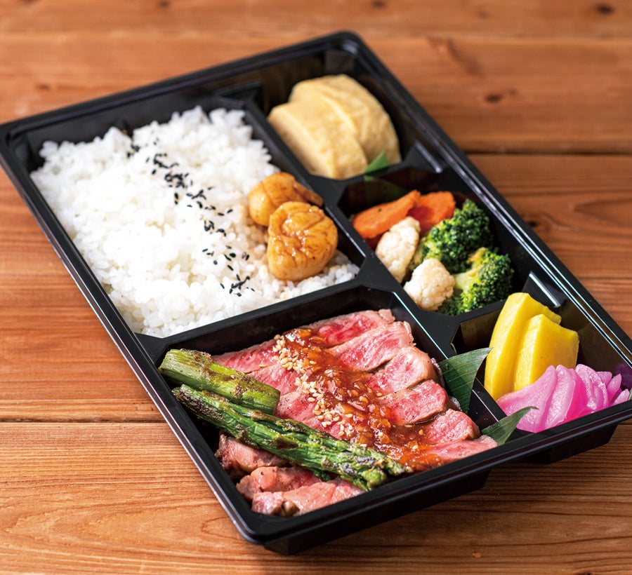 大橋牧場 直営精肉店 「肉将 」 肉将の知床牛サーロインステーキ極御膳 1 折 税込 2,980 円