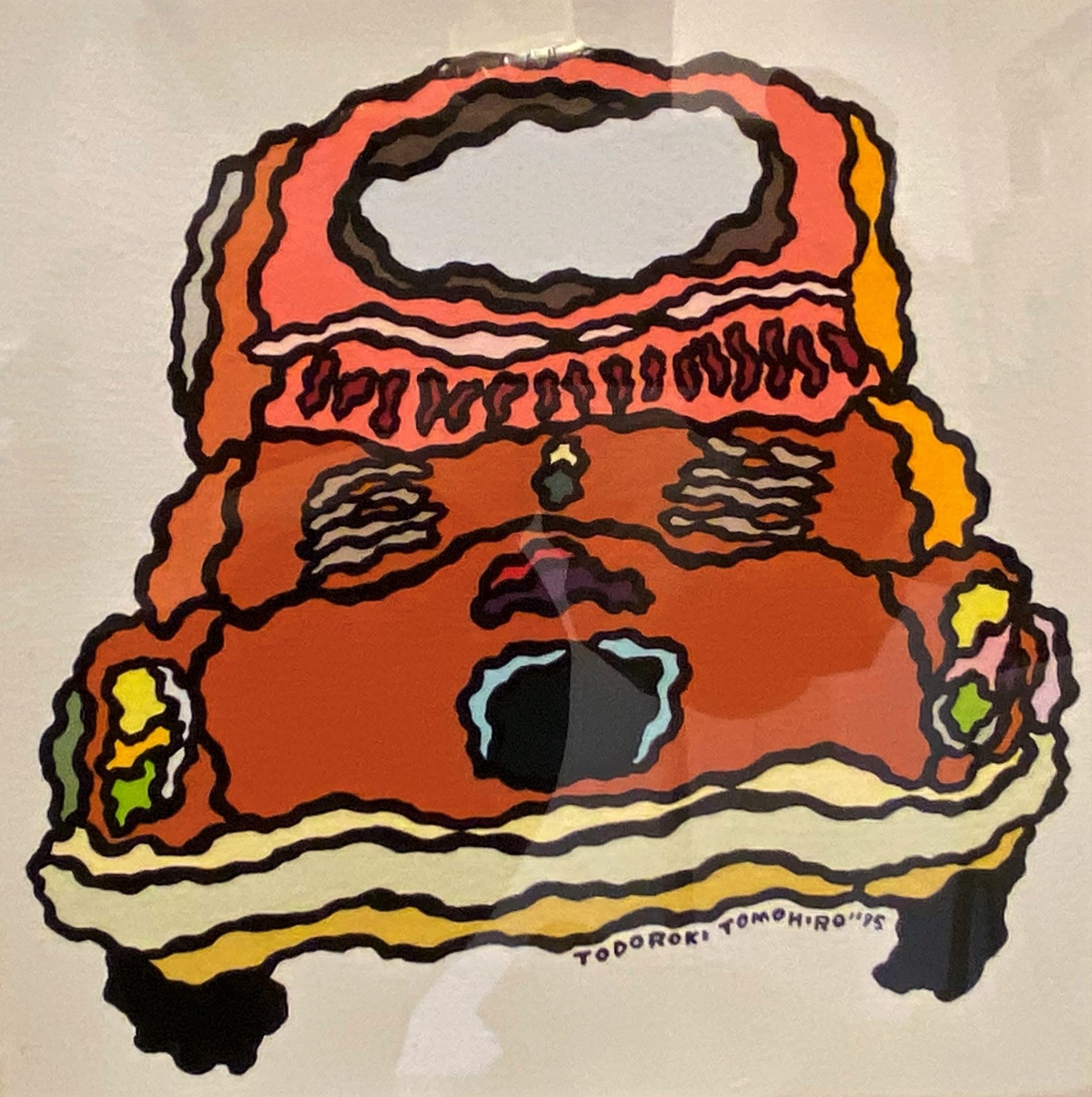 轟友宏　絵画 乗り物絵師 轟友宏 - Tomohiro Todoroki Car,Voiture,Artist