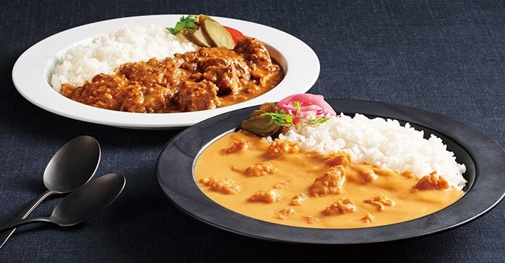 〈日比谷モルソー〉 秋元さくらシェフ監修 黒毛和牛ビーフカレー・ オマール海老カレーセット 税込 10,800 円(本体価格 10,000 円)