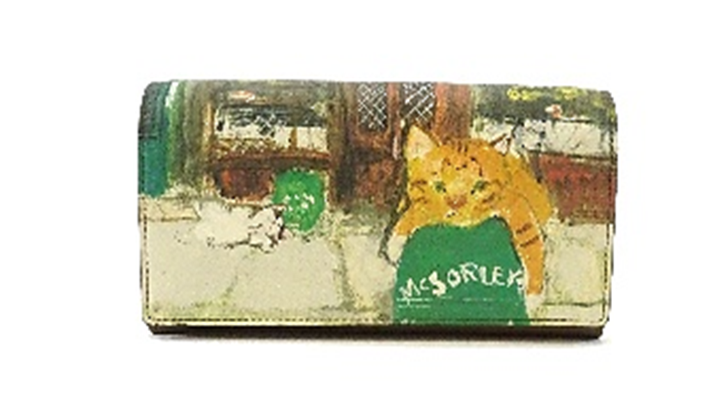 ▲長財布　税込16,500円（縦10cm×横19cm×幅3cm）