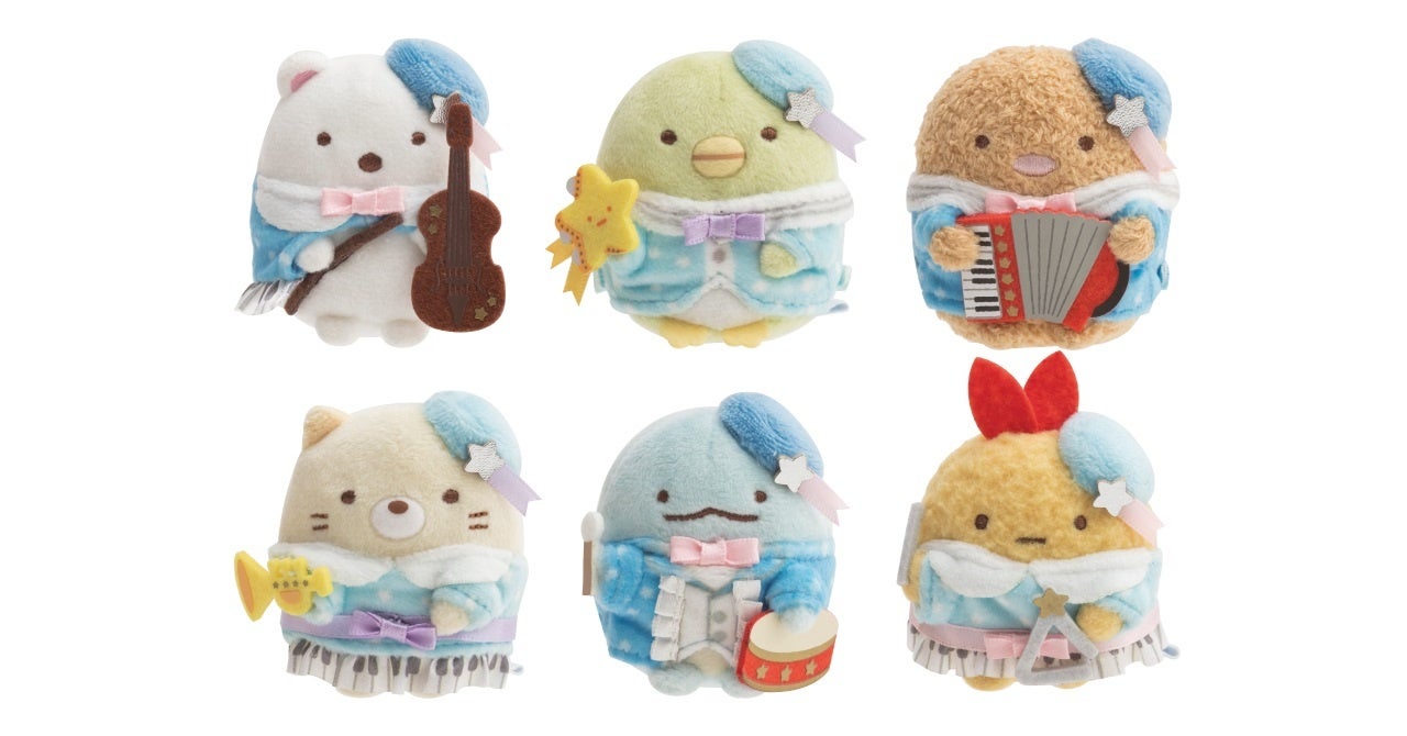 てのりぬいぐるみ(全6種) 各税込1,540円