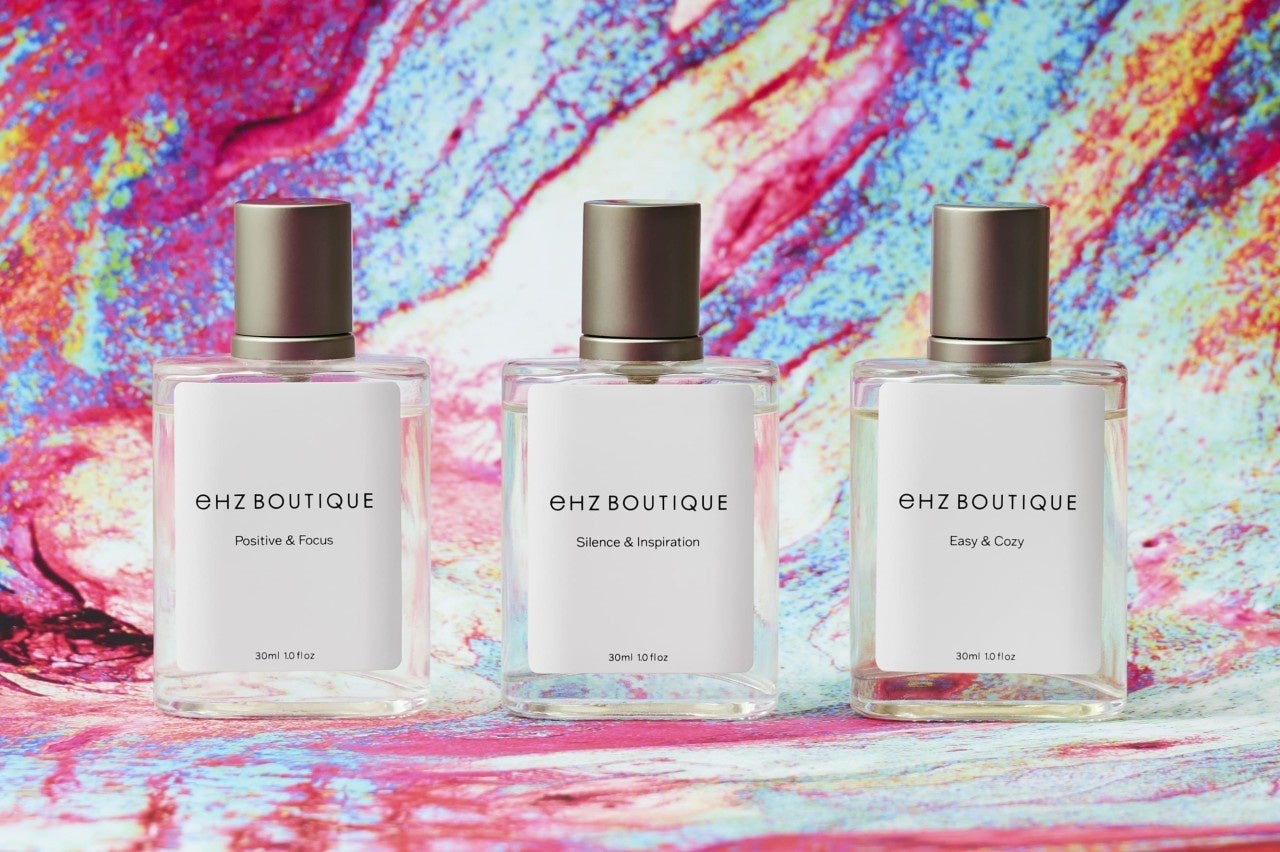 eHz BOUTIQUE(エルツブティック)　香りで「ととのう」デジタルライフを。自分の気持ちを切り替えととのう為の植物性フレグランス、「エネルギースイッチ・ミスト」3 種類を展開。慌ただしい日常の中でも自らを心地よく理想に導ける香りをお届け