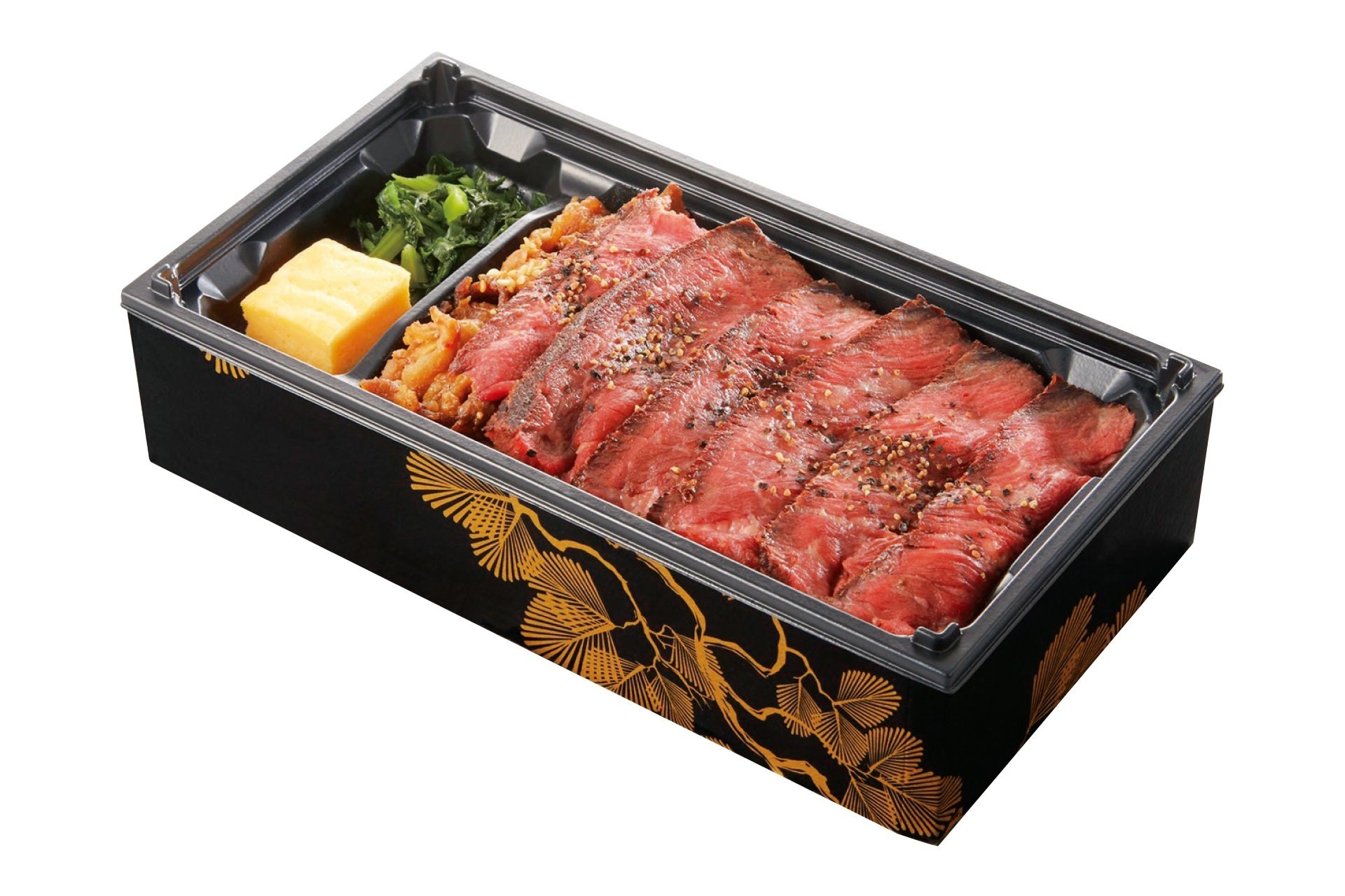 「熊本／藍乃屋吉右衛門」あか牛ステーキ弁当(1人前) 税込2,700円