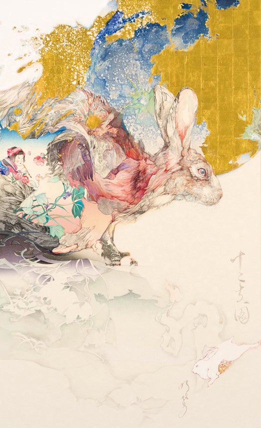 《十二支図 - 卯 -》2020 年 アートゾーン神楽岡