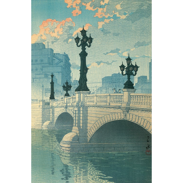 ジョブズに愛された木版画家『川瀬巴水 旅と郷愁の風景』大丸 ジョブズに愛された木版画家『川瀬巴水 旅と郷愁の風景』大丸