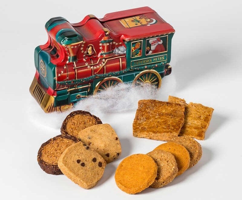 ▲【アンジェココ】クリスマスクッキー缶　税込2,700円