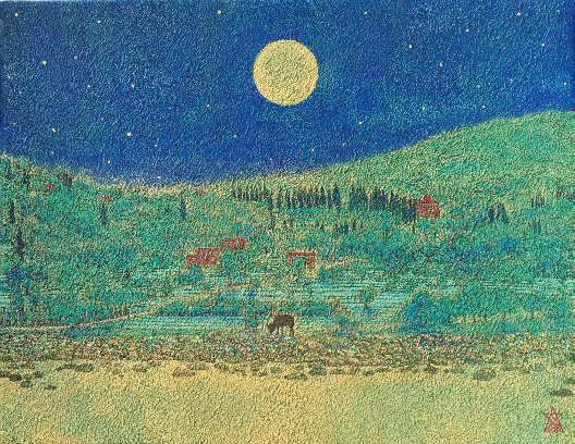 博多大丸創業70周年記念】 福王寺一彦 日本画展～世界遺産