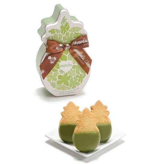 ▲抹茶・パイナップル・ギフト缶(9枚入)税込2,997円