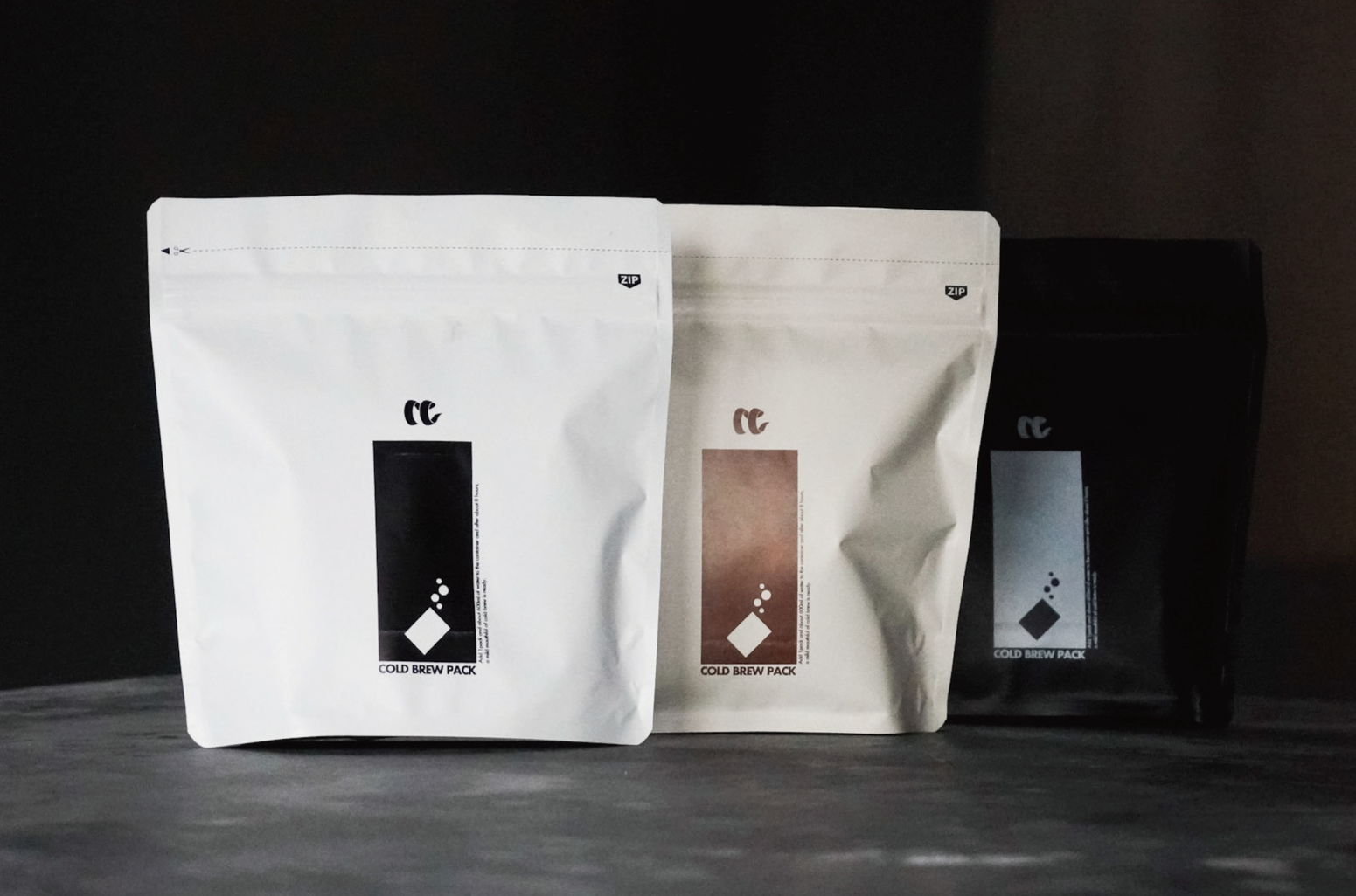 ▲COLD BREW PACK　￥1,500（税込）