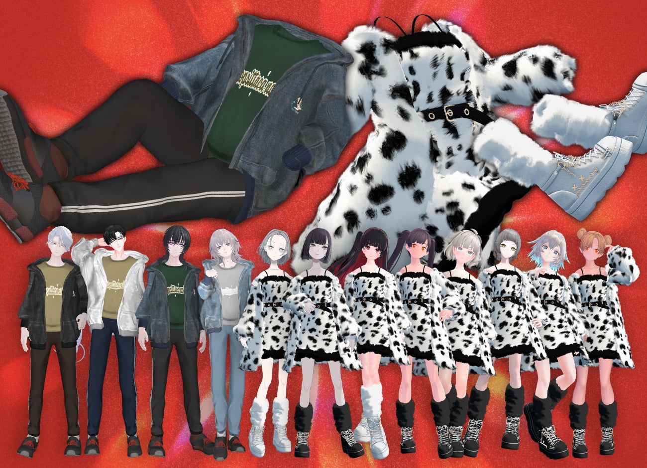 大丸・松坂屋アバター販売公式からクリエイターコラボ衣装が4週 大丸・松坂屋アバター販売公式からクリエイターコラボ衣装が4週