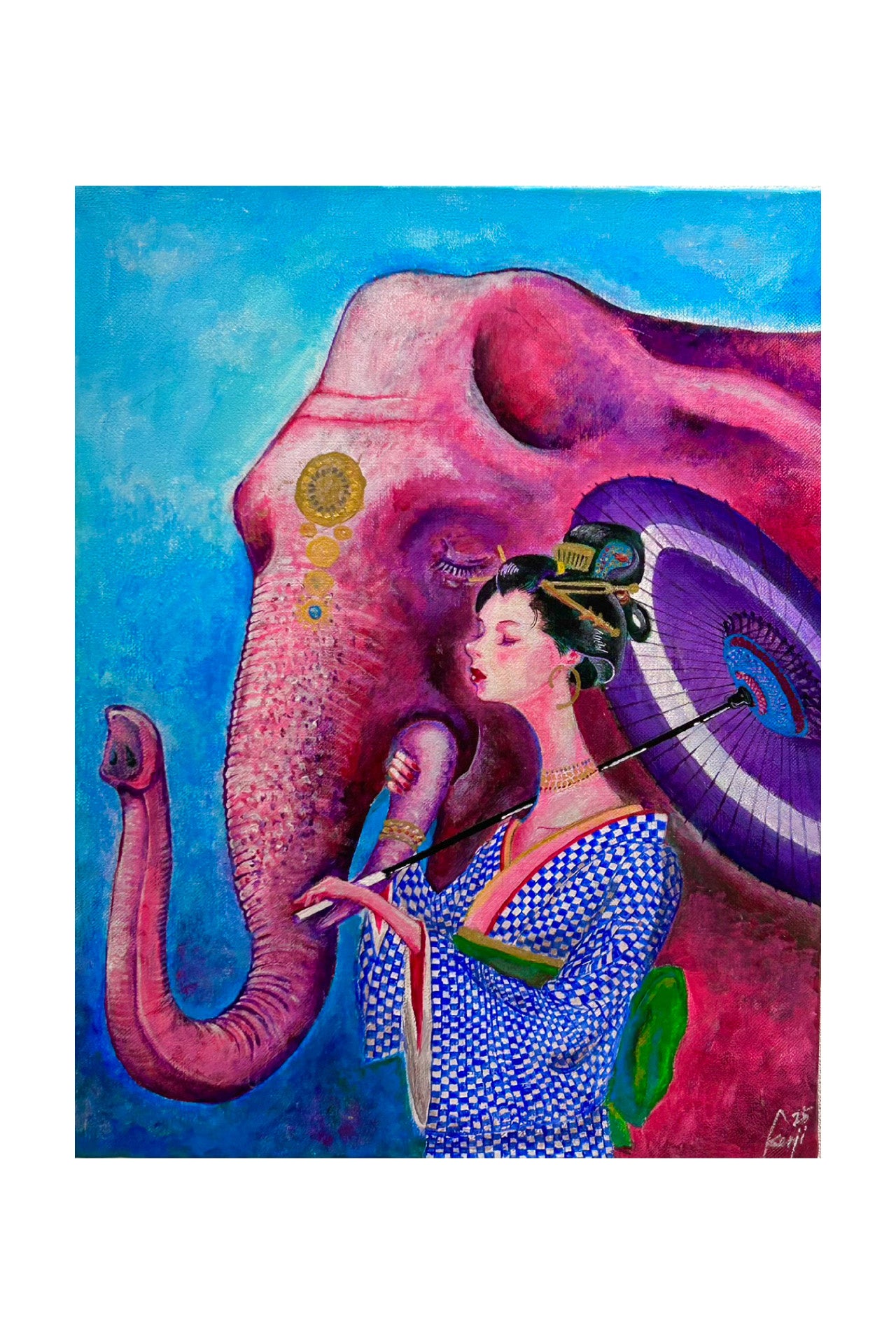 大丸下関店】新進気鋭作家のアート作品を集めた展示「十人十色」に