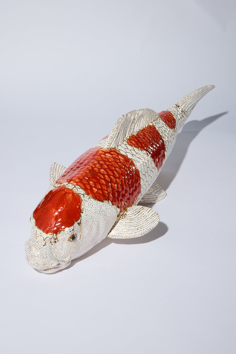 「玉釉-錦鯉」w81.5×d31×h27cm