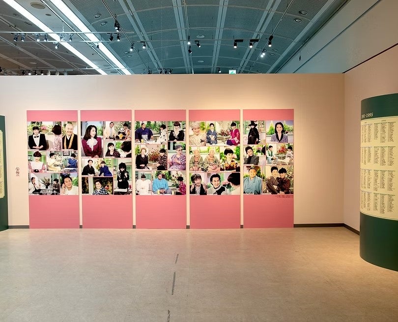 『徹子の部屋 50周年展』日本橋会場内のようす