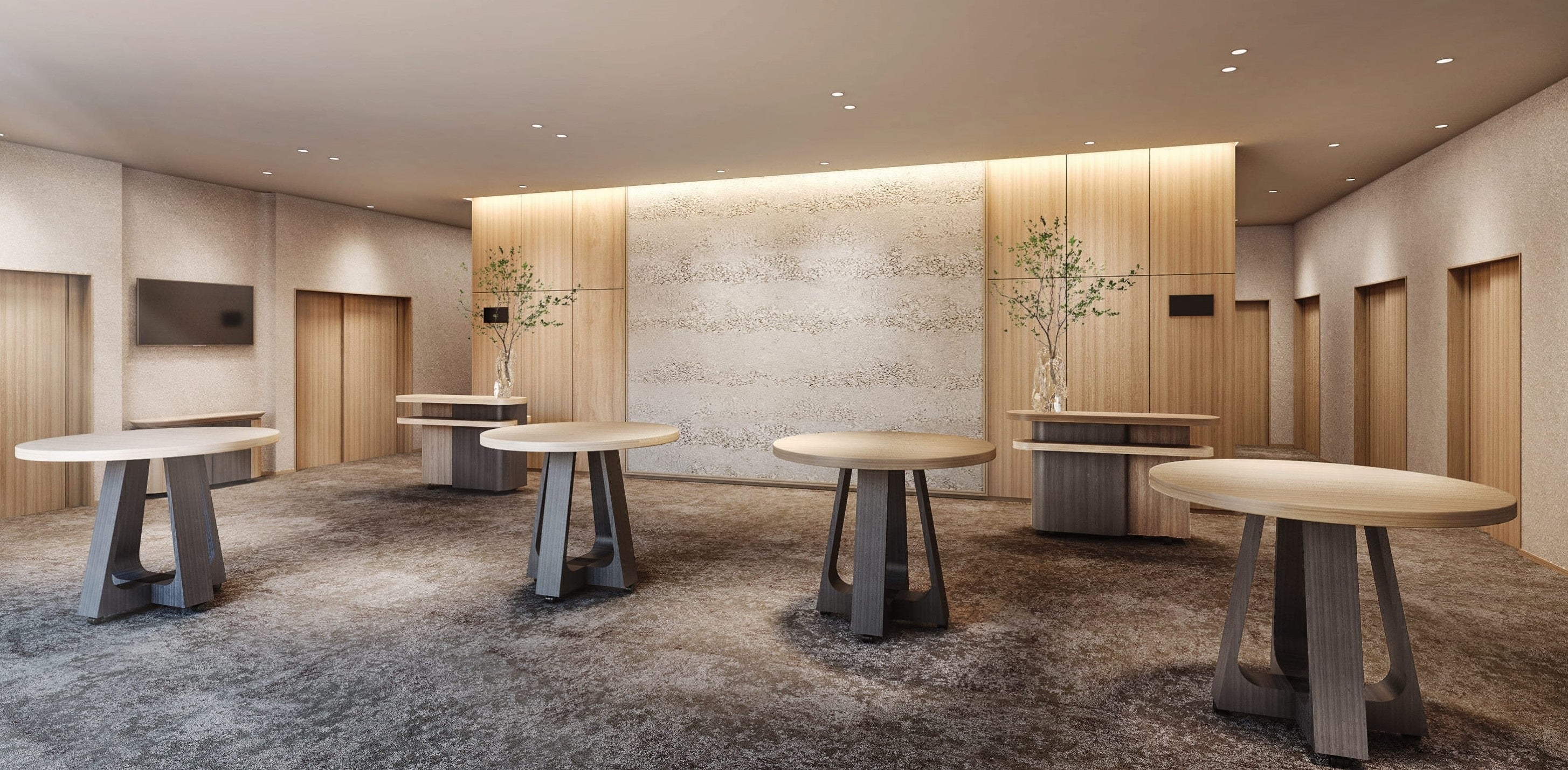 2F ロビー　※完成イメージ