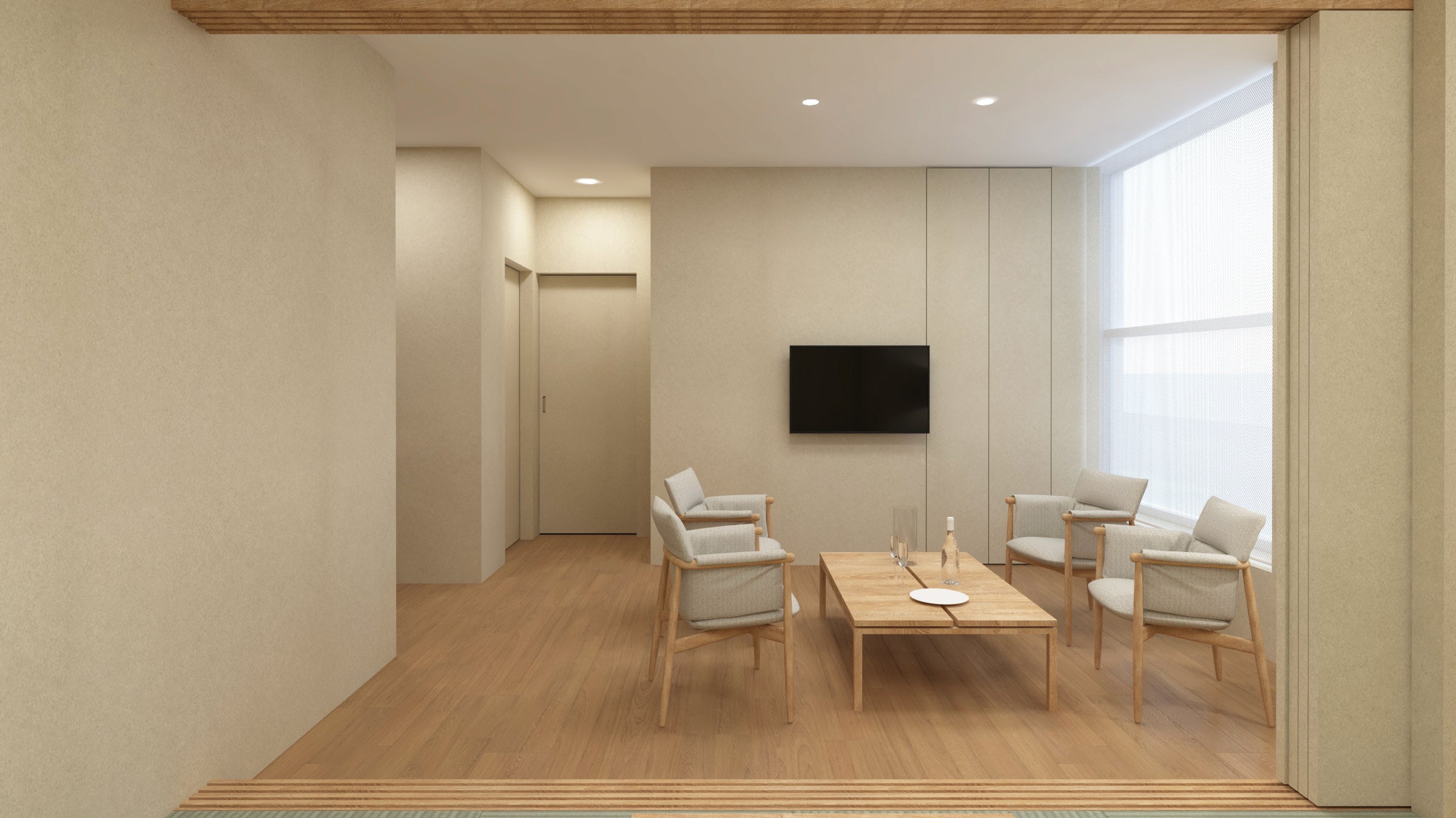 親族控室　※完成イメージ