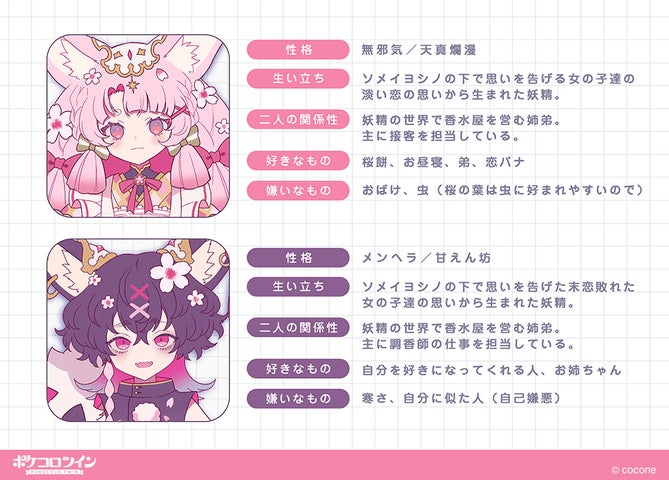 夢ノ内さん描き下ろしイラストをアイテム化!ポケコロツイン×夢ノ内コラボ第6弾 夢ノ内さん描き下ろしイラストをアイテム化!ポケコロツイン×夢ノ内コラボ第6弾