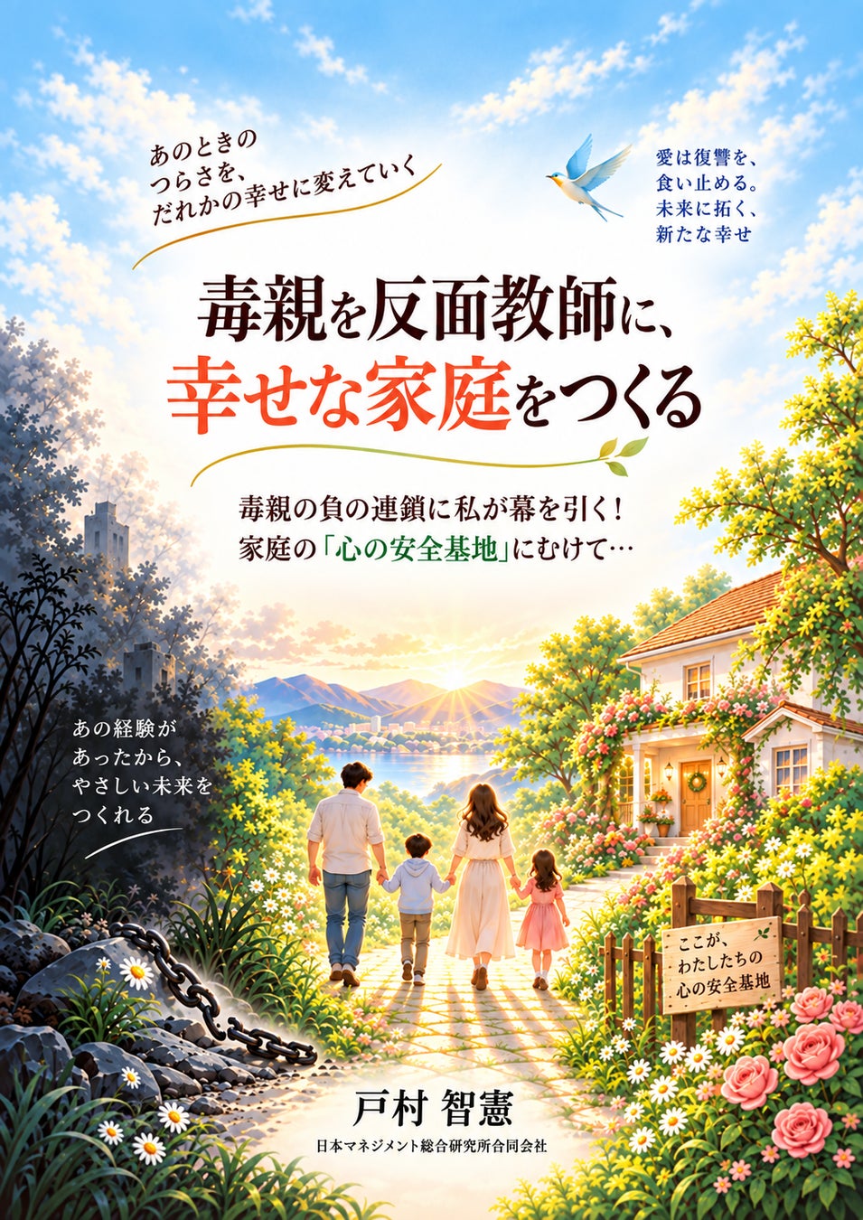 『毒親を反面教師に、幸せな家庭をつくる』(著:戸村智憲)書籍表紙