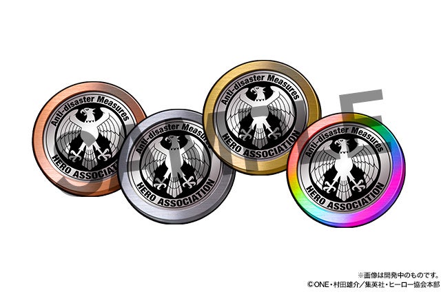 「ワンパンマンコラボメダル」各種