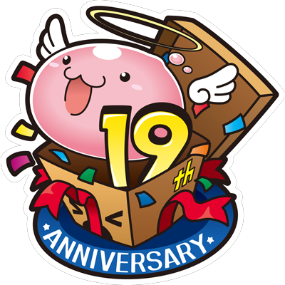 19周年ロゴ