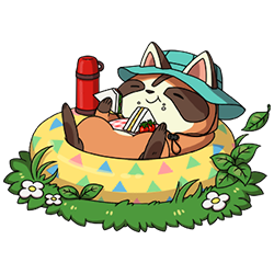 「ランチおきラクーン」